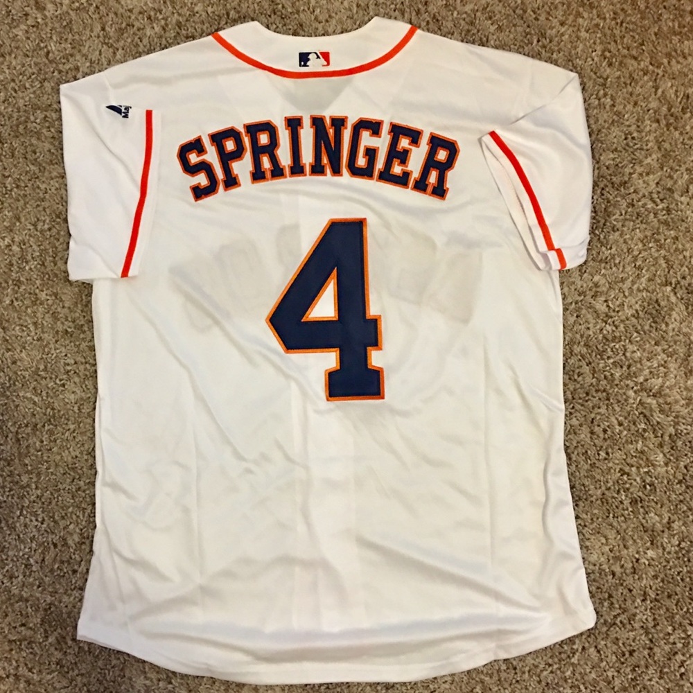 Men’s Astros Springer Cool Base Jersey L XL XXL